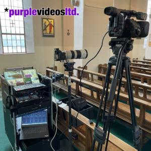 Funeral Live Streaming, Webcasting at Church in Bolton. Greater Manchester